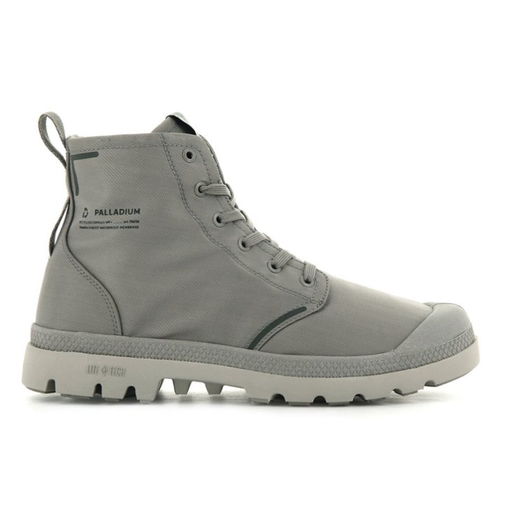 Palladium Pampa Lite+ Recycle WP+ Laarzen Heren Grijs | NL 50ZWONK